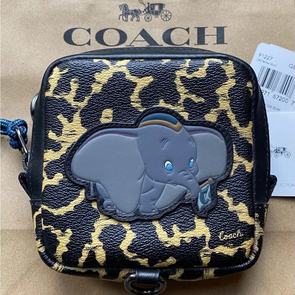Coach Disney Dumbo Pouch Belt Bag Charm - Picture 1 of 6